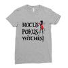 hokus pokus witches Ladies Fitted T-Shirt