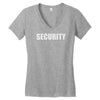 security Women's V-Neck T-Shirt