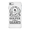 Golfer Gramps iPhone 7 Case