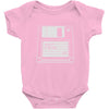 retro floppy Baby Onesie