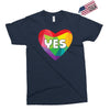 Yes Lgbt Heart Exclusive T-shirt