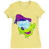 ronald yuck Ladies Fitted T-Shirt