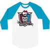 monster high color shield   copy 3/4 Sleeve Shirt