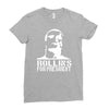 rollins for president  funny  comic henry rollins punk rock tv p Ladies Fitted T-Shirt