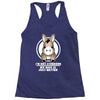 not stubborn Racerback Tank