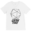 geek time V-Neck Tee
