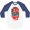 once you put my meat in your mouth t shirt tee funny grilling cook che 3/4 Sleeve Shirt