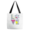 love teal best trending Tote Bags