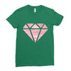 daimond Ladies Fitted T-Shirt