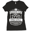 Made In 1998 And Still Awesome Ladies Fitted T-Shirt