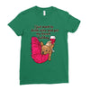 hi quality frenchie Ladies Fitted T-Shirt