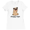 doggy style Ladies Fitted T-Shirt