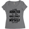 i was addicted to the hokey pokey Women's Triblend Scoop T-shirt