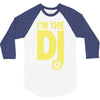 im a dj graphic tee mens 3/4 Sleeve Shirt