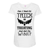 trick or treating &amp; ask for wine Maternity Scoop Neck T-shirt