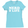nerd for life Ladies Fitted T-Shirt