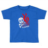 skull &amp; flames Toddler T-shirt