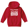 real women drink green beer Youth Hoodie