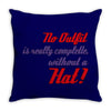 no outfit. Throw Pillow