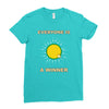 everyone is a winner Ladies Fitted T-Shirt