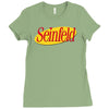 new seinfeld logo Ladies Fitted T-Shirt