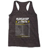 August Girl Facts Virgo Racerback Tank