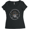 alexandria Women's Triblend Scoop T-shirt