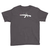 banksy style ak47 art   funny Youth Tee
