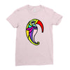 color bird Ladies Fitted T-Shirt