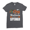 Halloween Kings Are Born In September Ladies Fitted T-Shirt