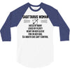 Sagittarius Woman 3/4 Sleeve Shirt