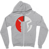 pikachu silhouette Zipper Hoodie