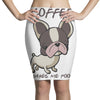 coffee makes me poop Pencil Skirts