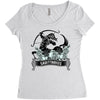 sagittarius rose zodiac Women's Triblend Scoop T-shirt