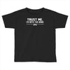 trust me, i'm with the band   musician rockband guitar bass jam tee Toddler T-shirt