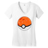 poor pikachu Women's V-Neck T-Shirt