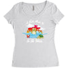 a turtle made it to the water Women's Triblend Scoop T-shirt