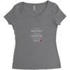 i never Women's Triblend Scoop T-shirt