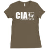 cia casting team funny Ladies Fitted T-Shirt