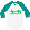 jake paulers green 3/4 Sleeve Shirt