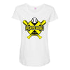 apocalypse baseball Maternity Scoop Neck T-shirt