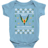 Maverick Ugly Sweater Baby Onesie