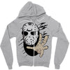 hockey mask halloween Zipper Hoodie