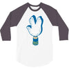 llap foam finger 3/4 Sleeve Shirt