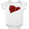 liver cancer awareness Baby Bodysuit