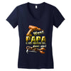 wenn papa Women's V-Neck T-Shirt