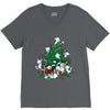 cat tree V-Neck Tee