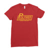 polymer records, ideal gift or birthday present funny Ladies Fitted T-Shirt