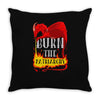 burn the patriarchy Throw Pillow