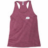 minimal typing bubble pocket tee Racerback Tank